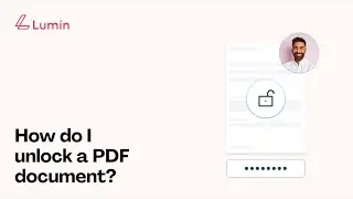 How to unlock a password protected PDF