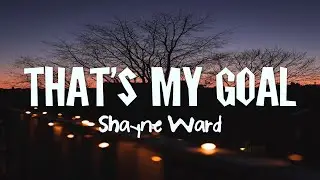 Shayne Ward - That's My Goal (Lyrics)
