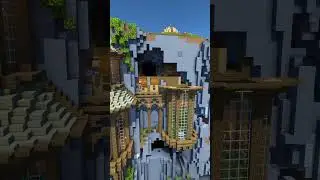 Medieval Cliff Base in Minecraft