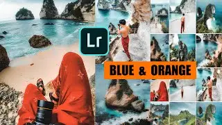 Cara Simple Edit foto BLUE & Orange Buat Feed Instagram Rapi || lightroom mobile 2020