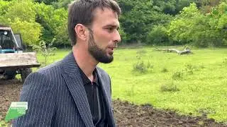 Проведение работы по устройству минерализованной противопожарной полосы в Сунженском районе