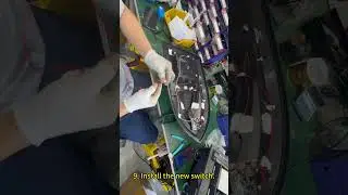 How to replace the power switch of V12
