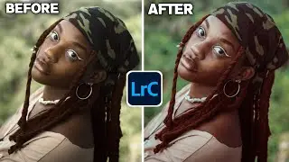 How to Color Grade a dark skinned model Using Lightroom Mobile