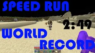 *New* Minecraft World Record Speed Run 1.16.5!!!!