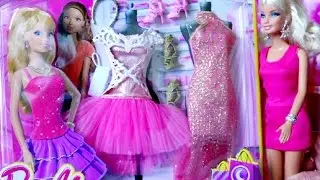 Барби видео с игрушками Новые наряды для Барби из мультика Жизнь в доме мечты Барби