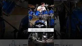 “Unholy Confessions” - Avenged Sevenfold (Breakdown Drum Lesson) #shorts #drums #avengedsevenfold