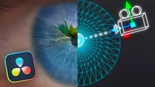 REAL 3D Eye Zoom Transition (Advanced Davinci Resolve Tutorial)