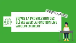 Suivre la progression des élèves avec la fonction Live (widgets en direct) dans BookWidgets