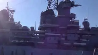 New Jersey Battle Ship View From Outside