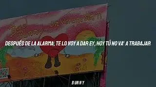 Mosco Mule - Bad Bunny |Un Verano Sin Ti (Letra)