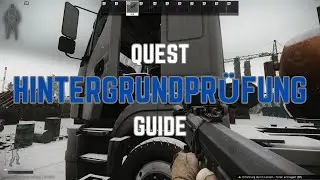 Hintergrundprüfung Quest Guide | Escape from Tarkov
