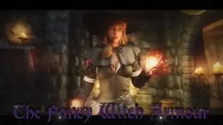 The Fancy Witch Armour (Witcher 3 Triss/Yennefer Mashup) - Skyrim Mods [4K]