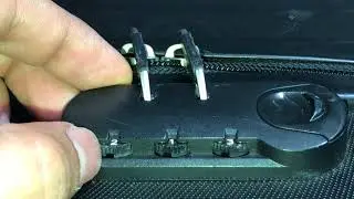 Como abrir una maleta si se te olvido la contraseña. Tutorial