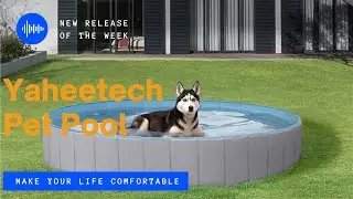 Yaheetech Foldable Pet Pool 