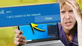 Can't Connect to This Network [Windows 10/11] 3 SOLUTION