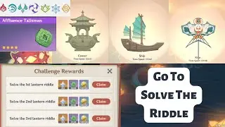Lantern Riddle || Wondrous Shadows || Genshin Impact