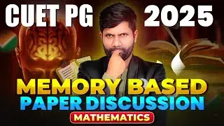 CUET PG Mathematics Question Paper Discussion | Memory Based Paper Discussion | IFAS
