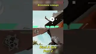 Valorant - Brimstone Lineups Bind A Site Part 2