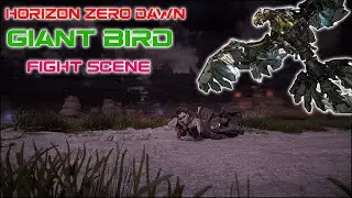 Amazing Storm Bird Battle - horizon zero dawn