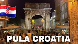 Pula Croatia, city center - Urlaub in Pola Kroatien