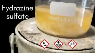 HYDRAZINE SULFATE (by the ketazine process)