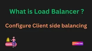 what is Load Balancer ? //configure load balancing in microservices // Easy Learning Channel