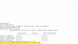 How to Configure the IP Parameters of Avaya ERS 5000 Switch using CLI