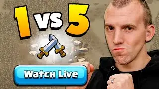 The 1 vs 5 Clan War!