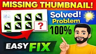 CorelDRAW CDR File Thumbnail Preview Not Showing | Fix CDR Preview Problem (Hindi)