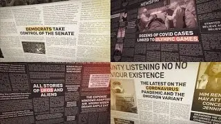 Newspaper News Intro | After Effects Template Videohive