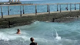 10.08.2023. Погода в Сочи в августе. Смотри на Чёрное море каждый день.