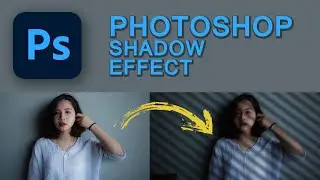 Photoshop shadow effect Hindi ~Adobe Tutorials #photoshop  #adobe