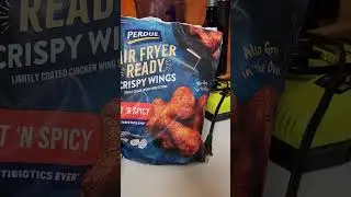 Air frying Chicken Wings