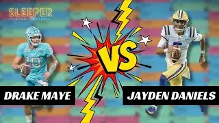 Jayden Daniels vs. Drake Maye | Rookie Draft Prospects (Pre-NFL Draft)