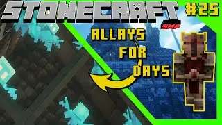 Do allays 🩺 CAUSE 🩺 lag? TONS. Touring Anativejon's base. Stonecraft SMP Minecraft 1.19.2