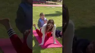 OĞLUMLA RUTİN BİR YOGA DERSİ 😊 | Ece Vahapoğlu 