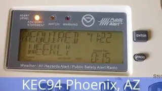 Weekly Test on 3 Channels - EAS #77-79