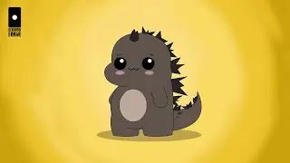 Baby Godzilla Animation | Godzilla x Kong The New Empire | Godzilla Minus One | Scribble Frame | 4K