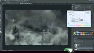 The Train - Photo Manipulation SpeedArt