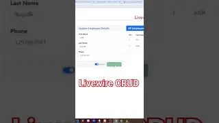 Livewire CRUD 