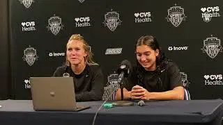 Washington Spirit vs Chivas Femenil 7/21/24 Post Game Conference W Brittany Ratcliffe & Lena Silano
