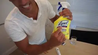 GLIM VS LYSOL - Glim Wins - Safest Way To Kill Bacteria