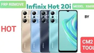 INFINIX X665E Hot 20i One click FRP By CM2