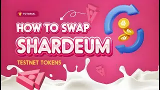 Tutorial How to Swap Shardeum Testnet Tokens on IceCreamSwap