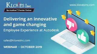 Delivering an innovative and game changing Employee Experience at Autodesk