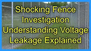 Shocking Fence Investigation Understanding Voltage Leakage Explained