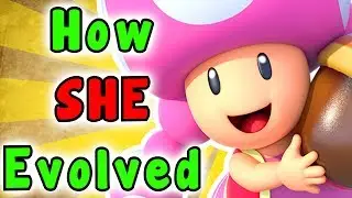 Super Mario - Evolution Of TOADETTE (2003 - 2018 Gamecube To Switch)