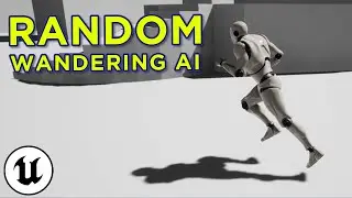 Making Wandering AI CHARACTERS in Unreal - UE4/UE5 tutorial
