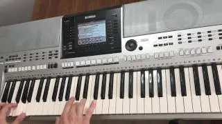 HE IS A PIRATE ON SYNTHESIZER YAMAHA