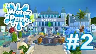 The Sims 4 | TROPICAL WATER PARK | Speed Build [ PART2 ]